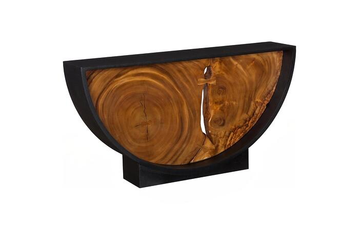 Framed Arc Console Table, Natural