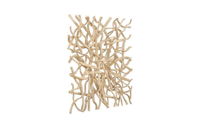 Vine Wall Tile, XL, Bleached