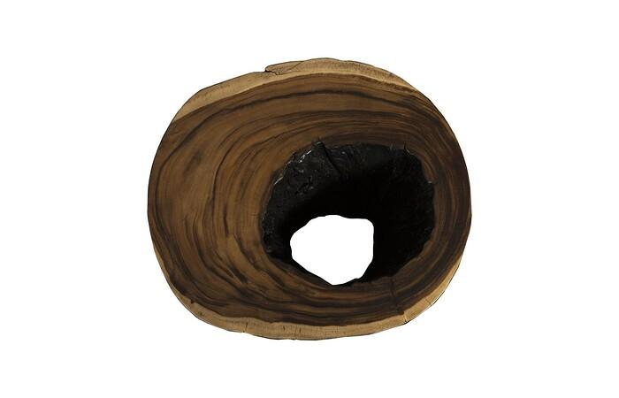 Chasm Side Table, Burnt Edge