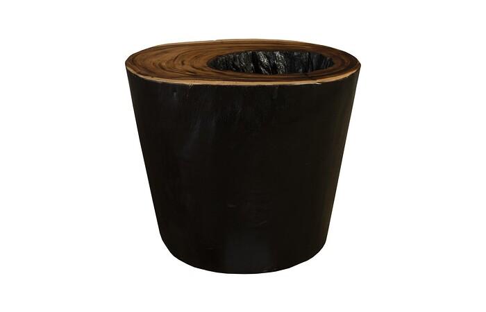 Chasm Side Table, Burnt Edge