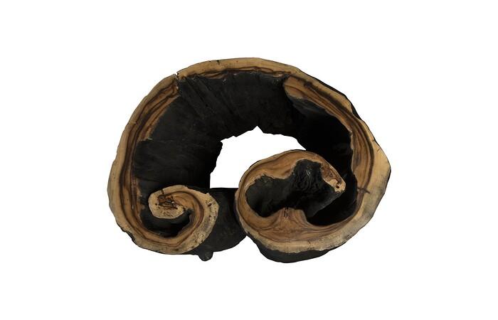 Chasm Side Table, Burnt Edge