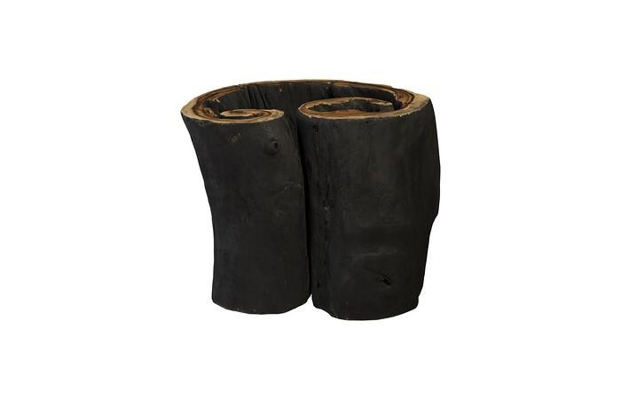 Chasm Side Table, Burnt Edge