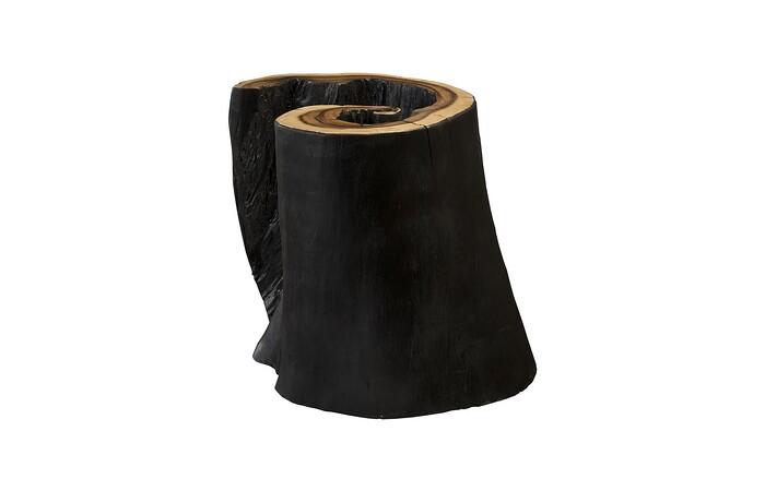 Chasm Side Table, Burnt Edge