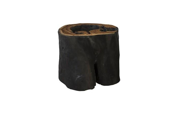 Chasm Side Table, Burnt Edge