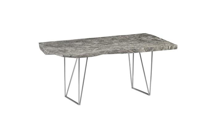 Angled Drawing Desk, Gray Stone