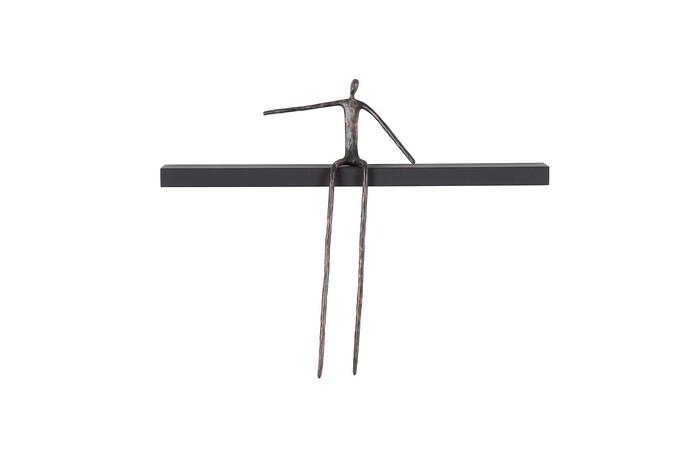 Moveable Man on Shelf, Sitting, C